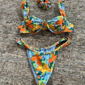 Bydee Swim Bikini in Pattern Tesoro Size Medium